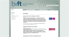 Desktop Screenshot of bvft.de