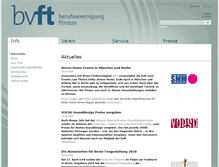 Tablet Screenshot of bvft.de